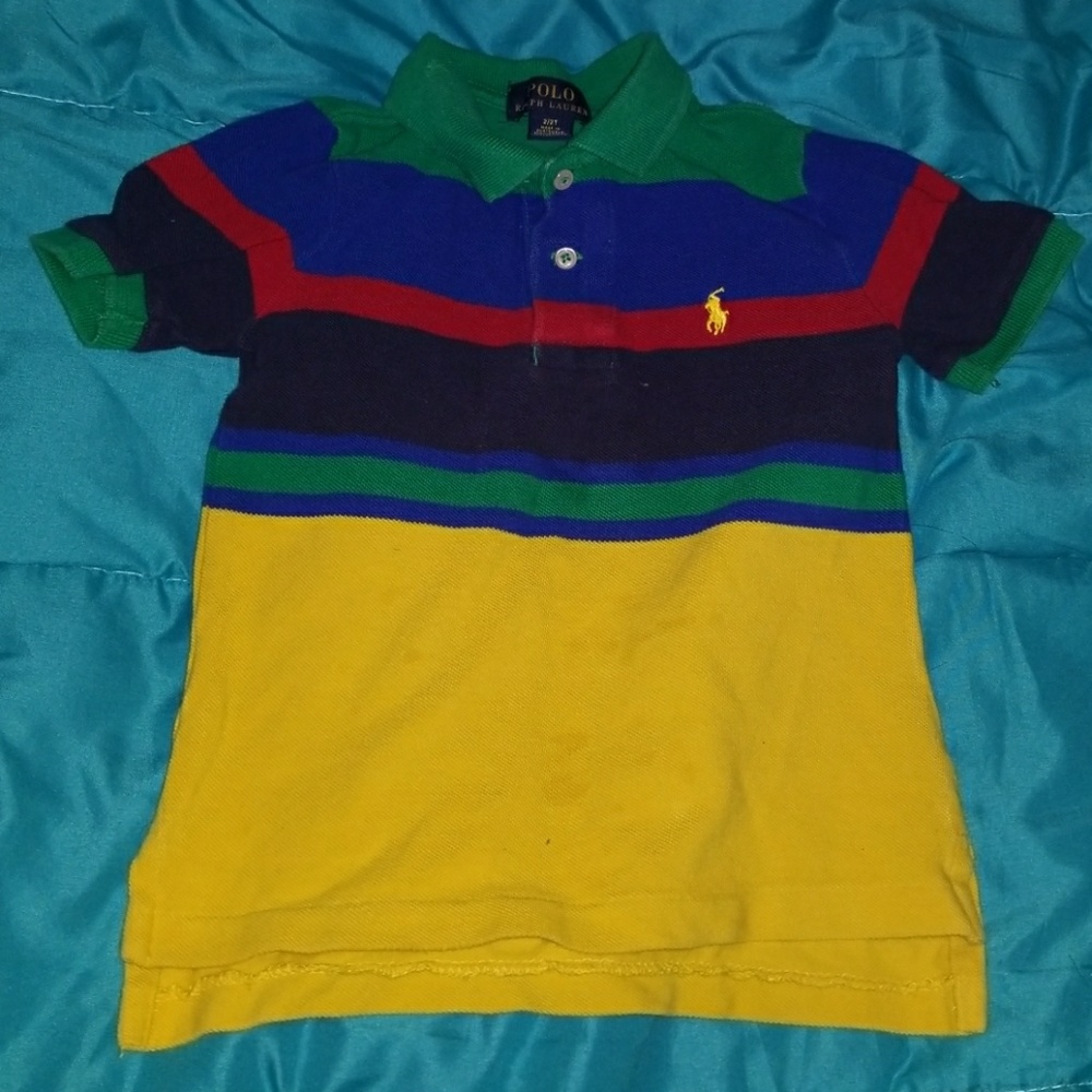 Toddler Boy Multicolored polo shirt